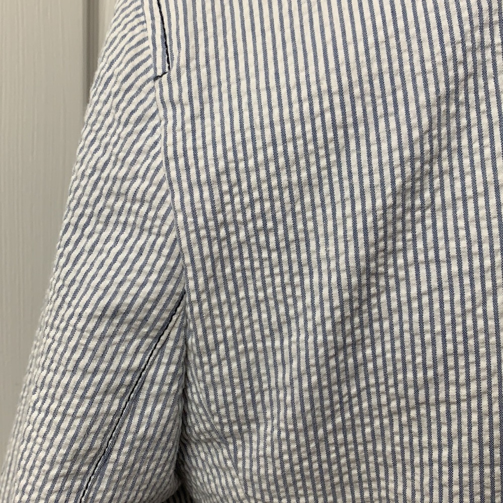 Vintage Harvè Benard Seersucker Blazer - Picture 6 of 14